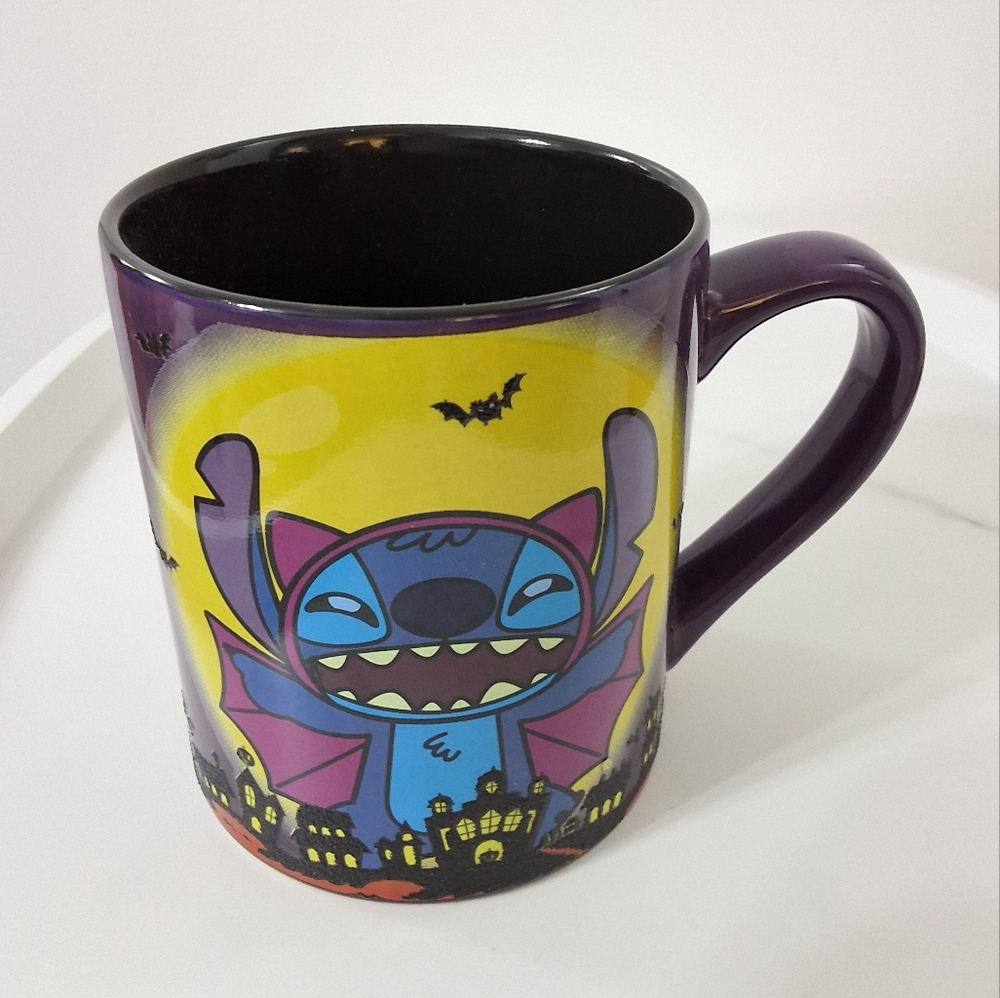 Disney Stitch Halloween Ceramic Mug, 14 Oz, Brand New